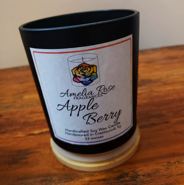 Apple Berry Soy Wax Candle