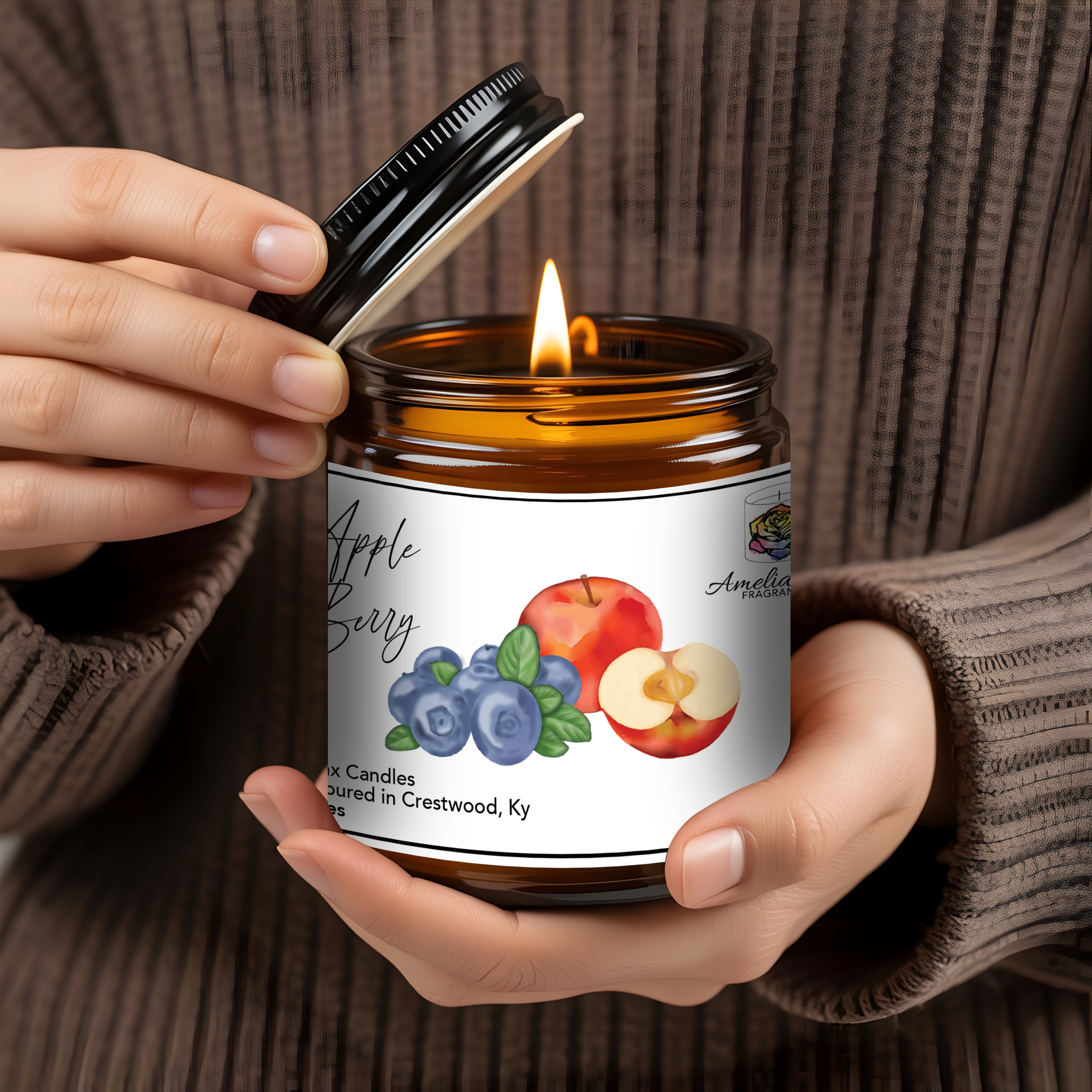 Apple Berry Candle - Image 6